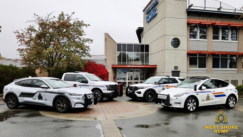 La GRC du West Shore utilise de nouveaux véhicules électriques et une nouvelle barre de signalisation dans son parc automobile 