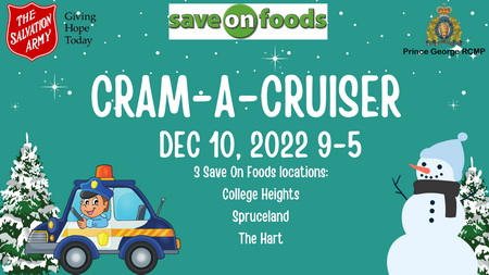 Poster with Cram-A-Cruiser information